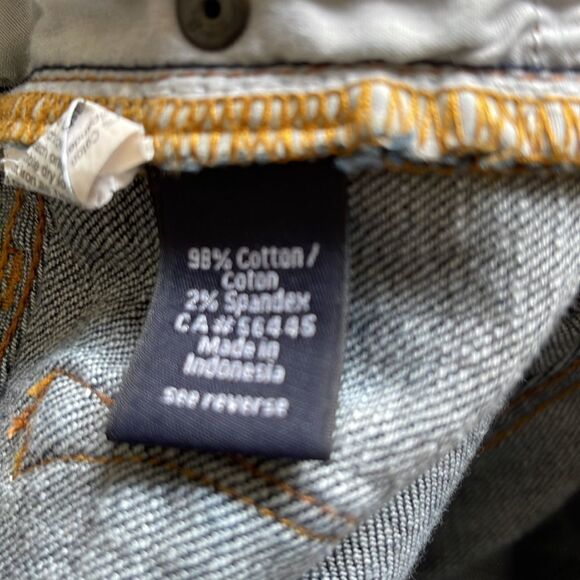 J Crew Toothpick 8” Denim Jeans Stretch Size 27 Medium‎ Rinse - Picture 7 of 8